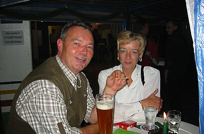 Grün-Weißes Oktoberfest